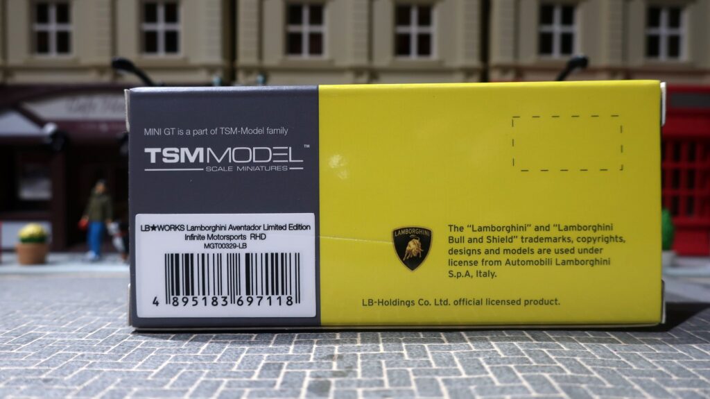 MINI GT LB WORKS Lamborghini Aventador Limited Edition Infinite Motorsports