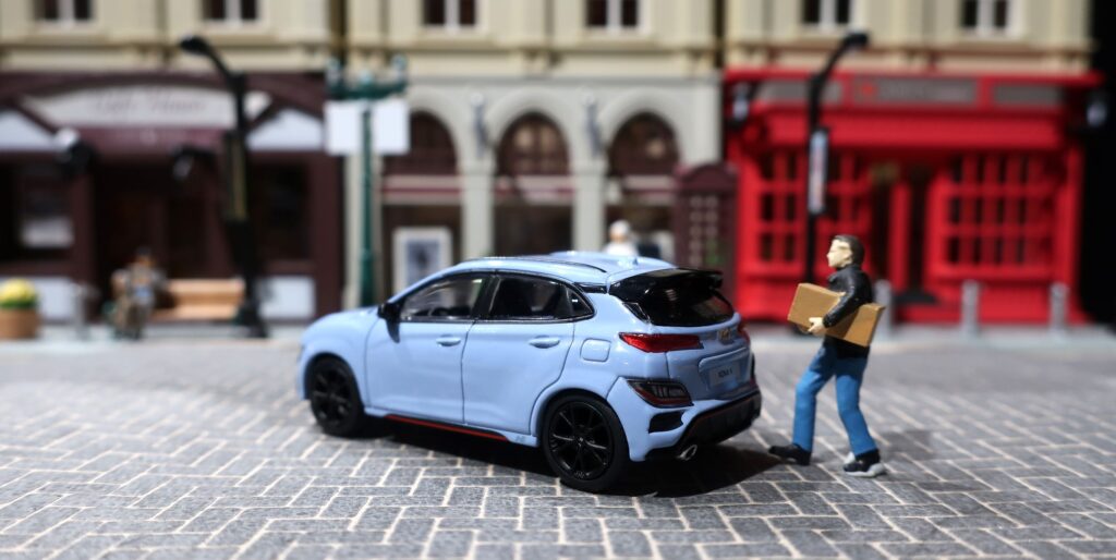 MINIGT Hyundai KONA N Performance Blue