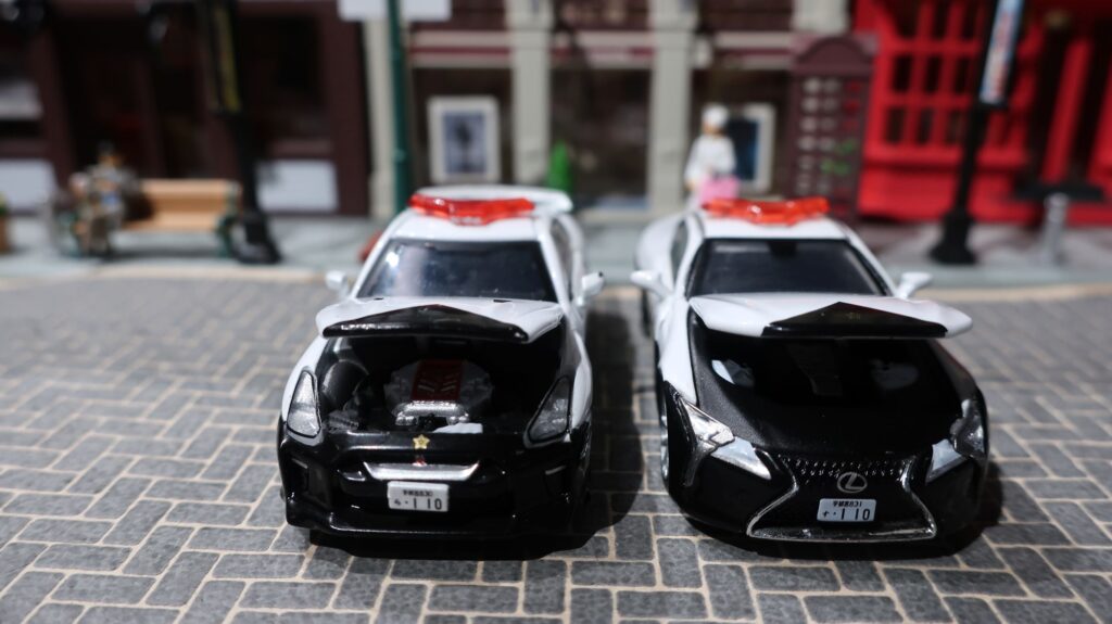 Era Car Nissan GT-R (R35) Lexus LC500 Tochigi Police Car