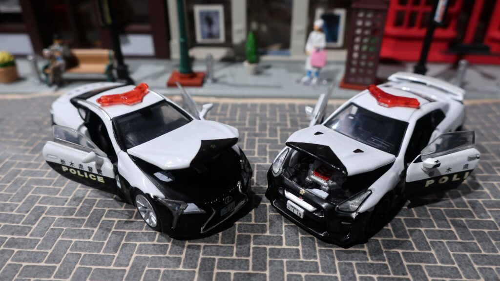 Era Car Nissan GT-R (R35) Lexus LC500 Tochigi Police Car