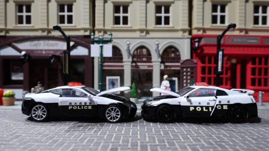 Era Car Nissan GT-R (R35) Lexus LC500 Tochigi Police Car
