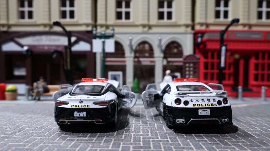Era Car Nissan GT-R (R35) Lexus LC500 Tochigi Police Car