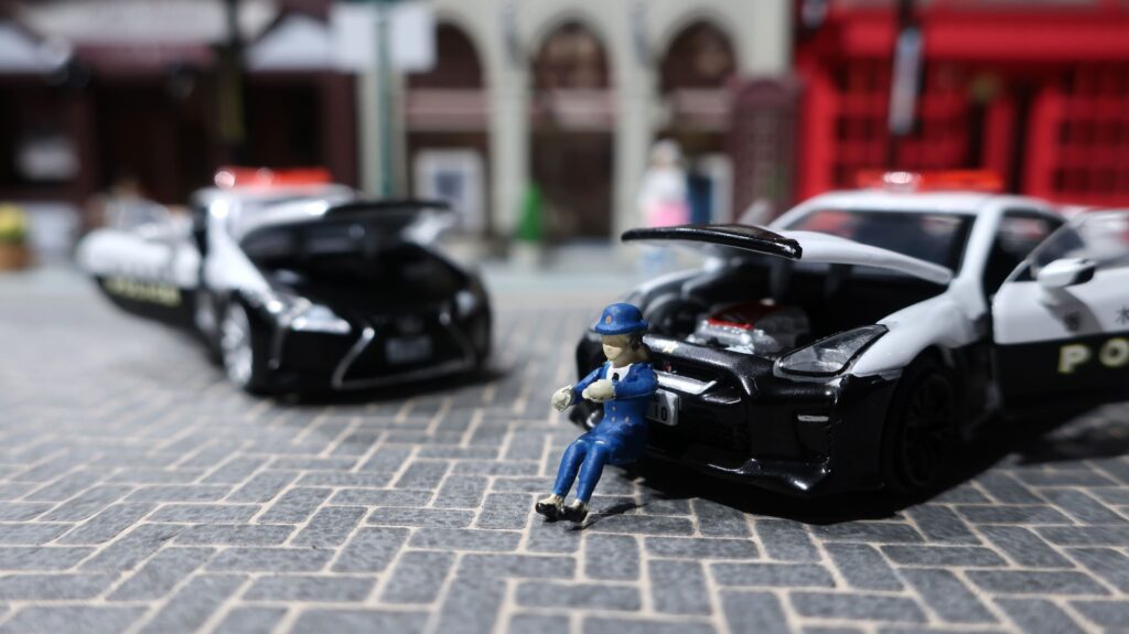 Era Car Nissan GT-R (R35) Lexus LC500 Tochigi Police Car