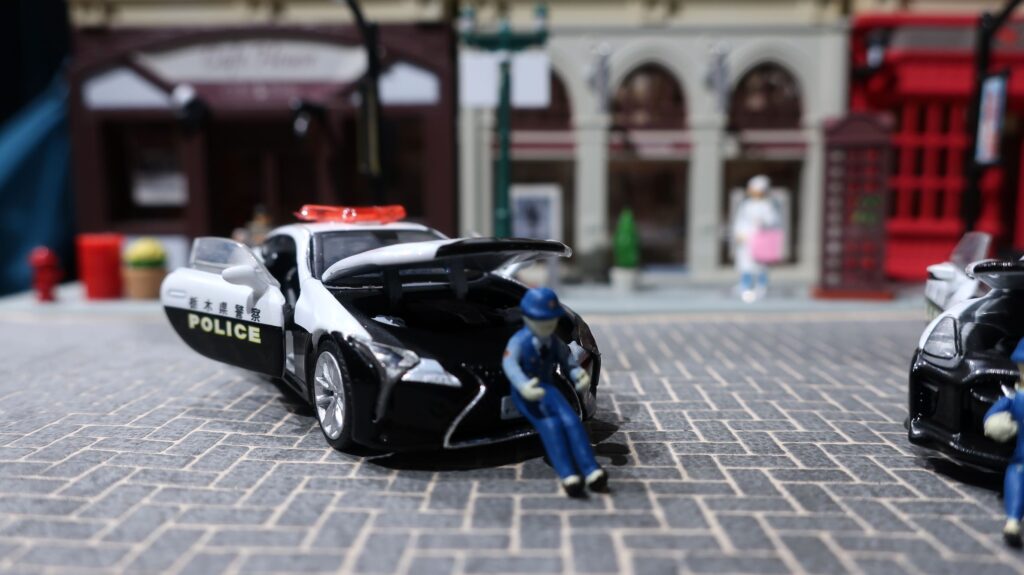 Era Car Nissan GT-R (R35) Lexus LC500 Tochigi Police Car