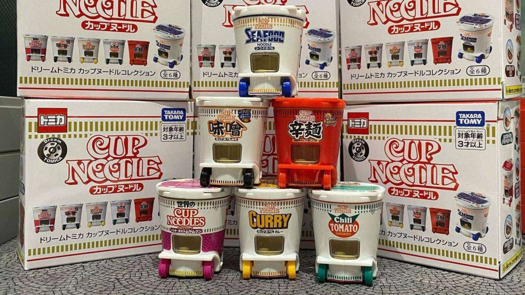 日清合味道杯麵聯乘Dream Tomica杯面車