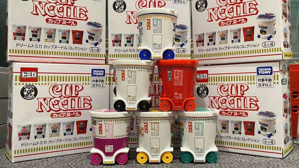 日清合味道杯麵聯乘Dream Tomica杯面車