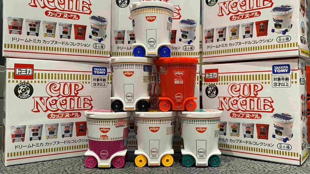 日清合味道杯麵聯乘Dream Tomica杯面車