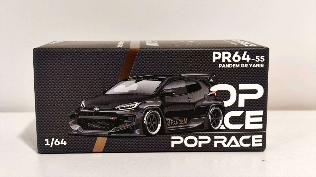 Pop Race Pandem GR Yaris Dark Chrome - Toyeast Exclusive