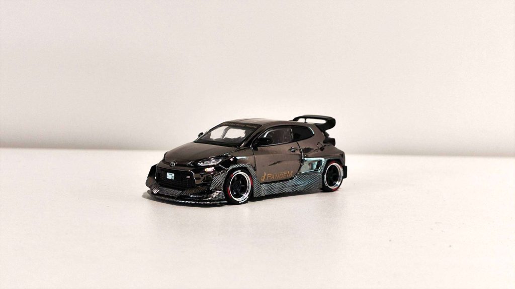 Pop Race Pandem GR Yaris Dark Chrome - Toyeast Exclusive