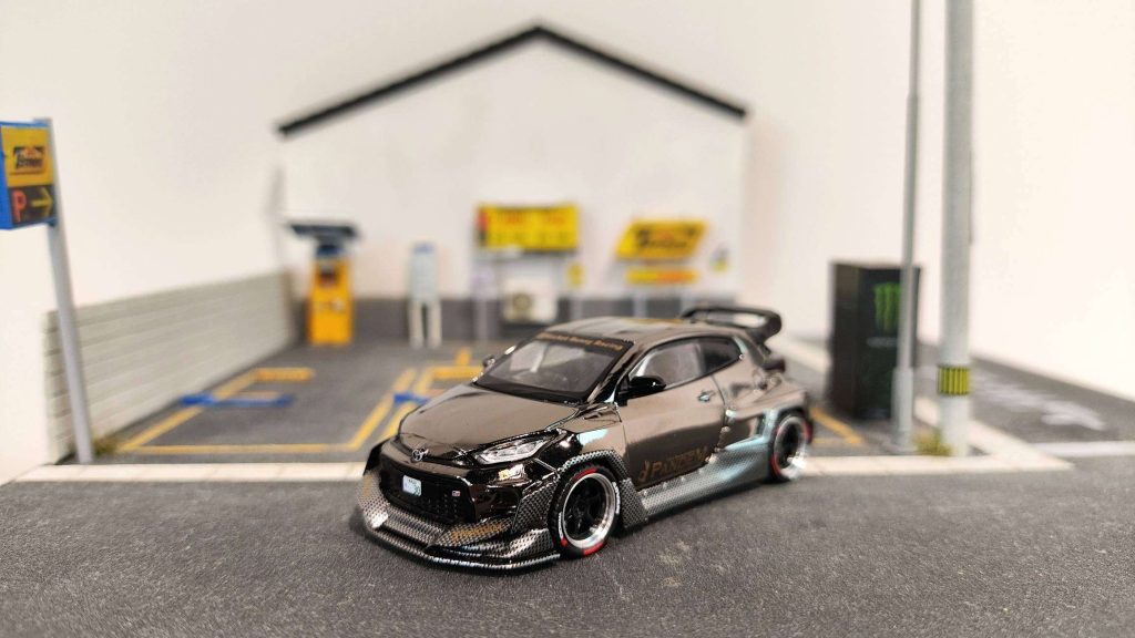 Pop Race Pandem GR Yaris Dark Chrome - Toyeast Exclusive