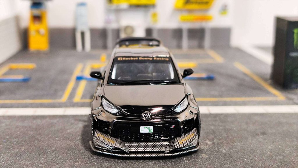 Pop Race Pandem GR Yaris Dark Chrome - Toyeast Exclusive