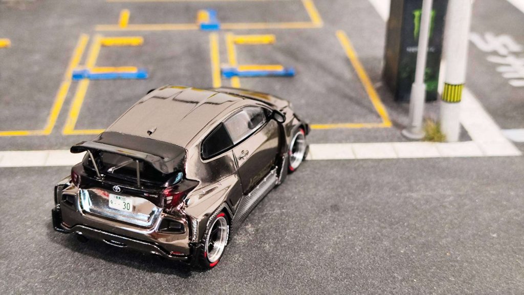 Pop Race Pandem GR Yaris Dark Chrome - Toyeast Exclusive