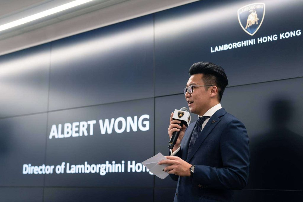 林寶堅尼香港董事黃卓徽