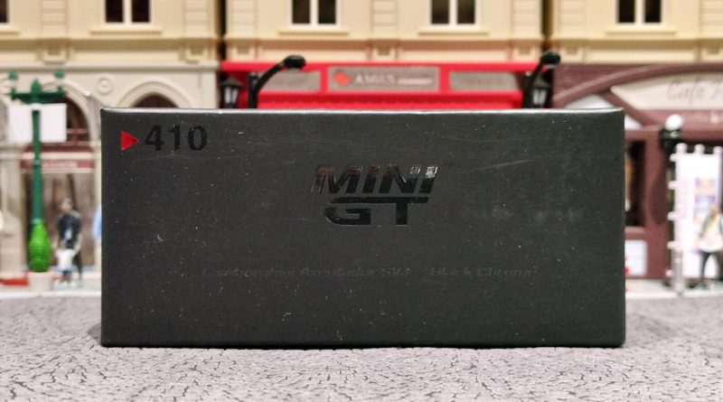 MINI GT Lamborghini Aventador SVJ Black Chrome