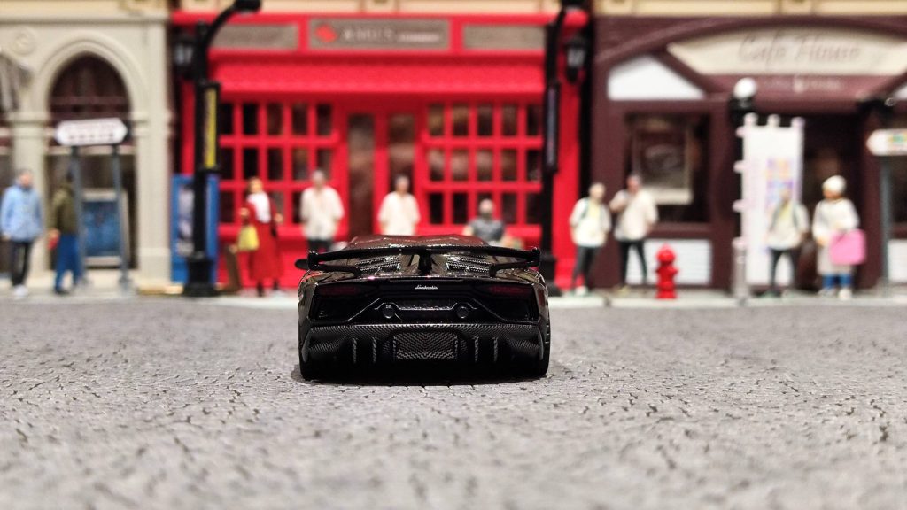 MINI GT Lamborghini Aventador SVJ Black Chrome