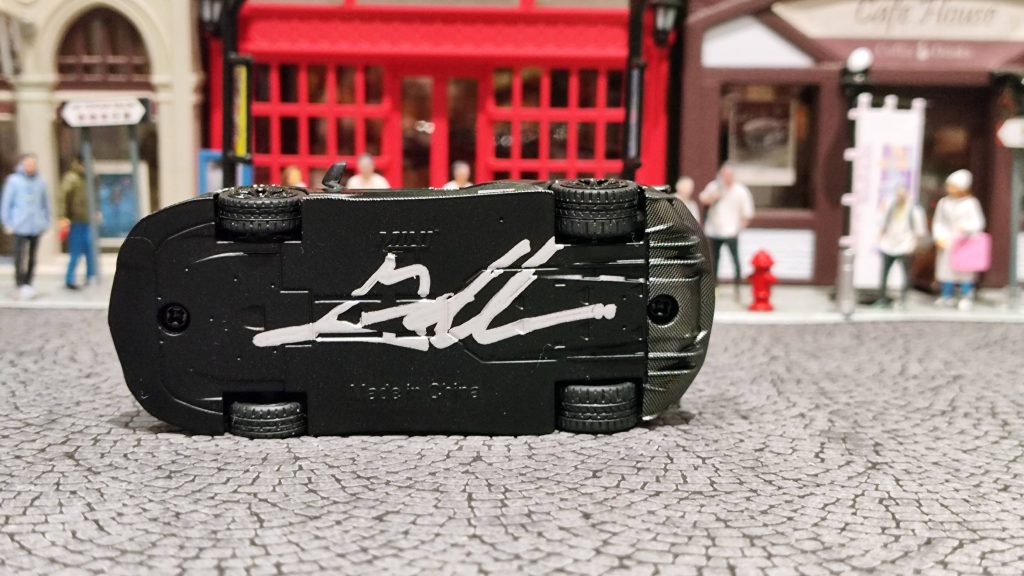 MINI GT Lamborghini Aventador SVJ Black Chrome