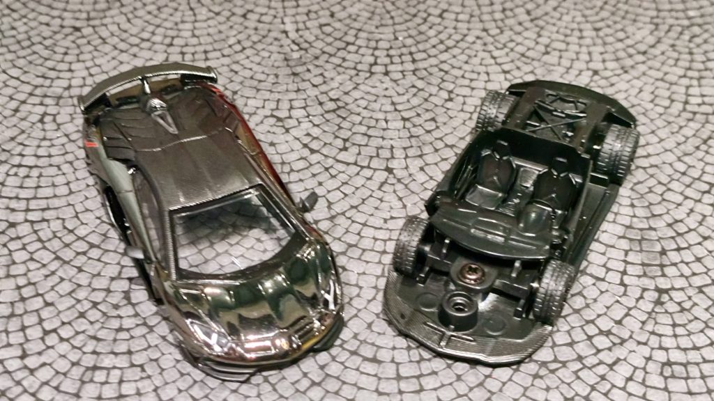 MINI GT Lamborghini Aventador SVJ Black Chrome