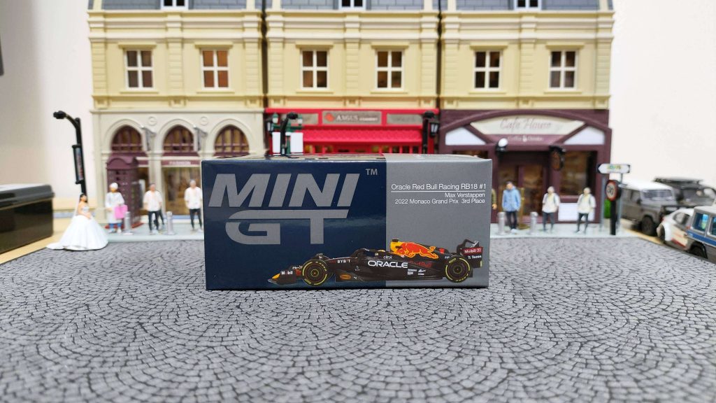 MINI GT Oracle Red Bull Racing RB18 41 Max Verstappen 2022 Monaco Grand Prix