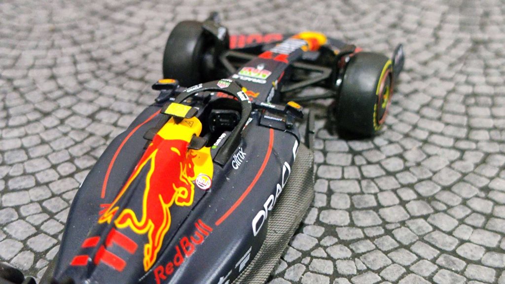 MINI GT Oracle Red Bull Racing RB18 #11 Sergio Perez 2022 Monaco Grand Prix Winner