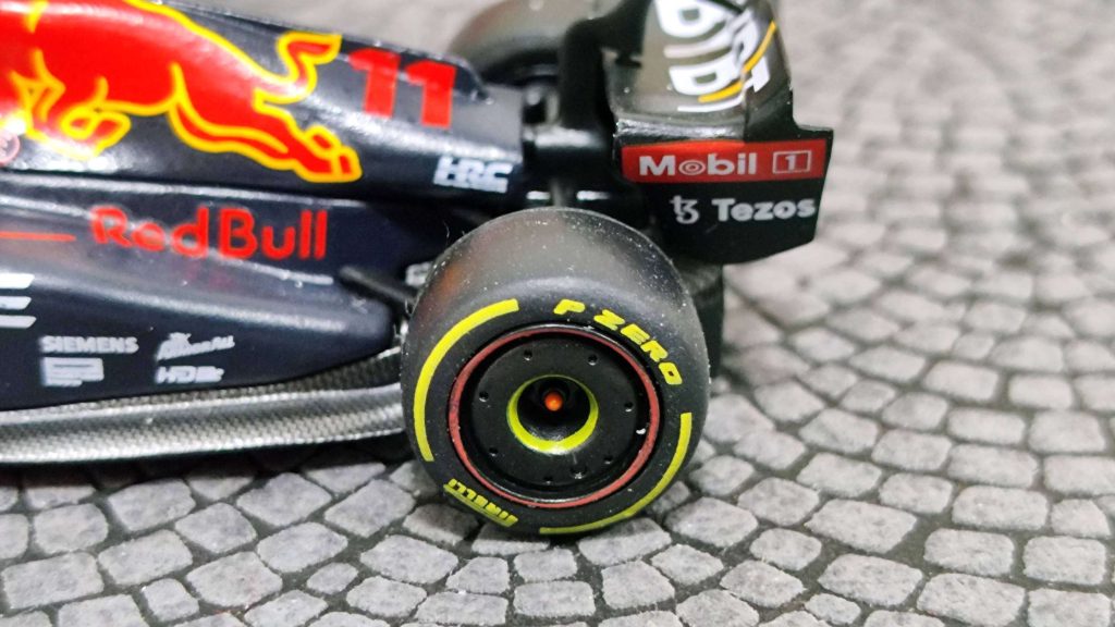 MINI GT Oracle Red Bull Racing RB18 #11 Sergio Perez 2022 Monaco Grand Prix Winner