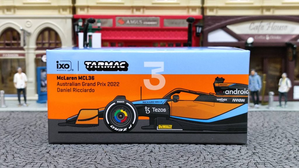 Tarmac Works McLaren MCL36 Australian Grand Prix 2022 Daniel Ricciardo