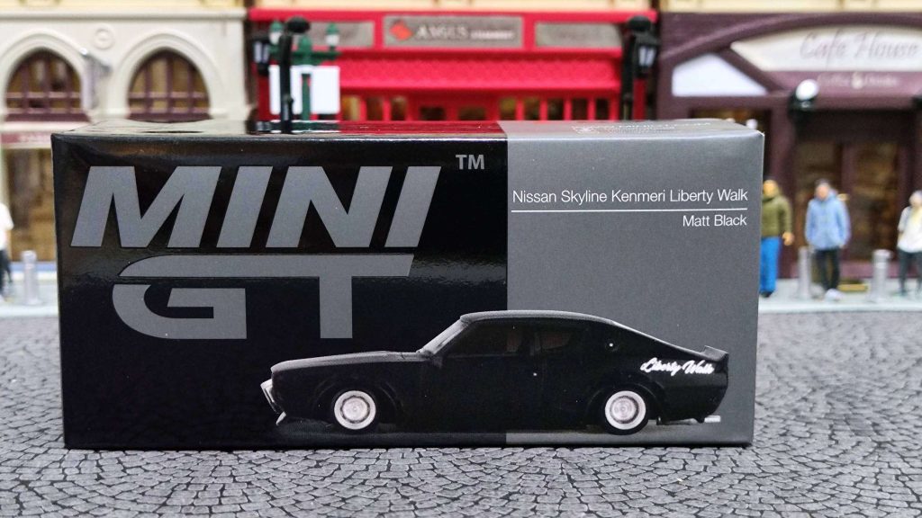 MINI GT Nissan Skyline Kenmeri Liberty Walk Matt Black