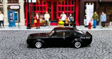 MINI GT Nissan Skyline Kenmeri Liberty Walk Matt Black