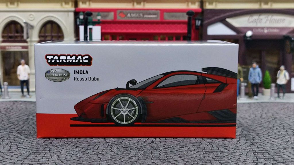 Tarmac Works Pagani IMOLA Rosso Dubai
