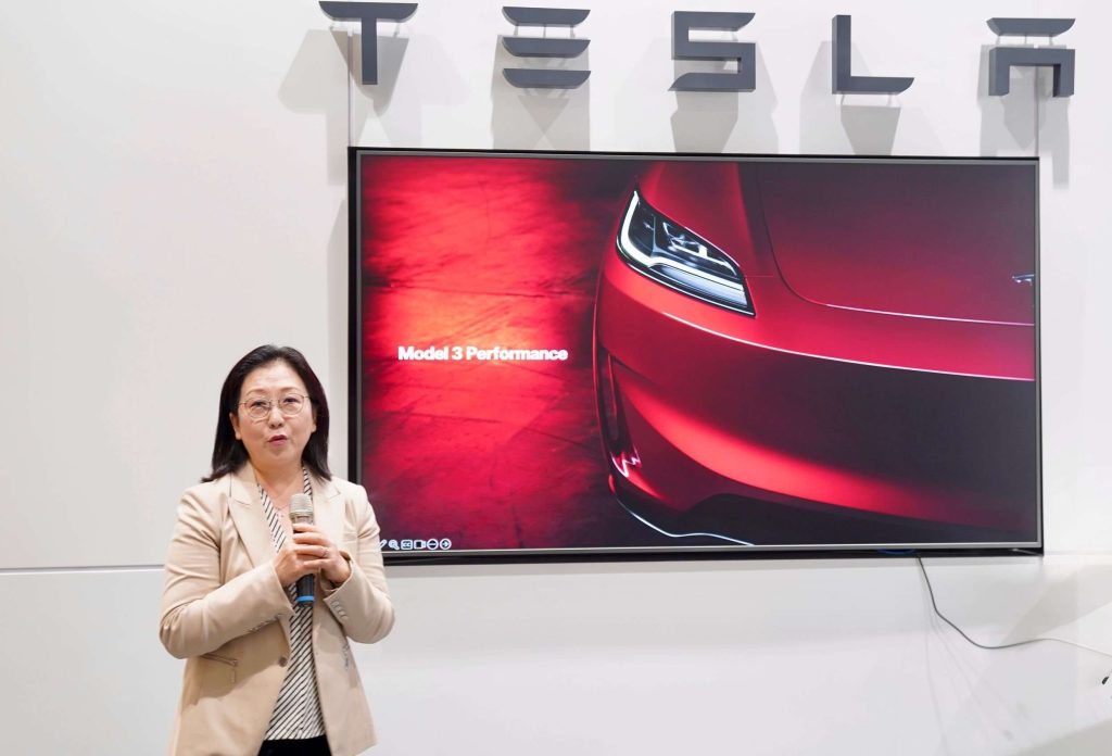 Tesla香港總經理范菁怡