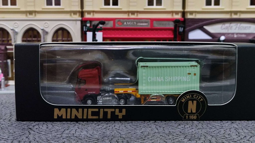 MINICITY東風柳州乘龍H7貨櫃車