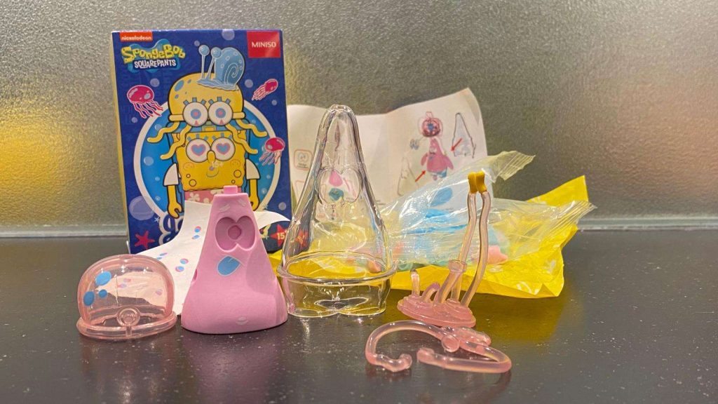 Miniso Nickelodeon 海綿寶寶跳動水母系列