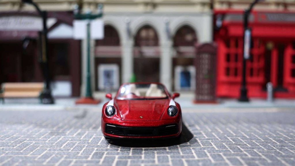 MINI GT Porsche 911 Targa 4S Heritage Design Edition