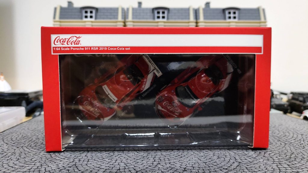 Sparky Porsche 911 RSR 2019 Coca-Cola #911 #912 Petit Lemans Car Set