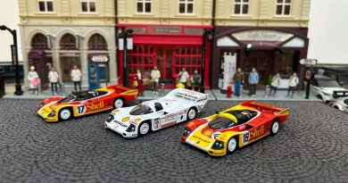 Tiny微影 x Sparky Shell Porsche 962 C