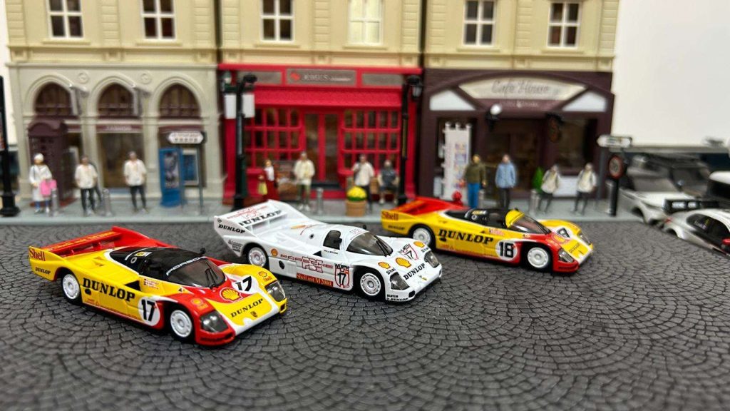 Tiny微影 x Sparky Shell Porsche 962 C