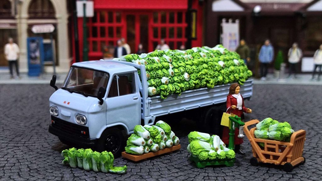 拓意冬儲白菜運輸車