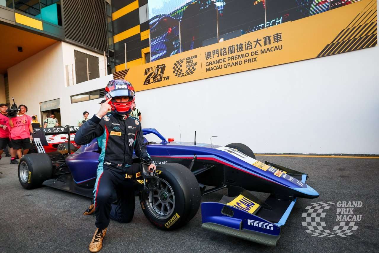 第 70屆澳門格蘭披治大賽車三級方程式大賽冠軍新鮮出爐