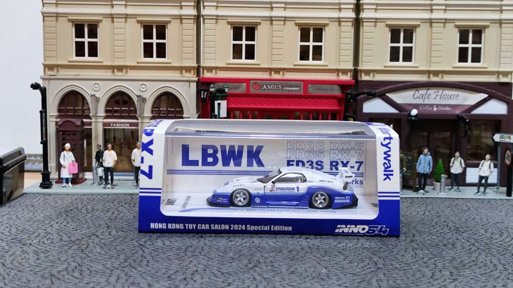 INNO64 LBWK RX-7 (FD3S) LB-Super Silhouette Hong Kong Toycar Salon 2024 Special Edition