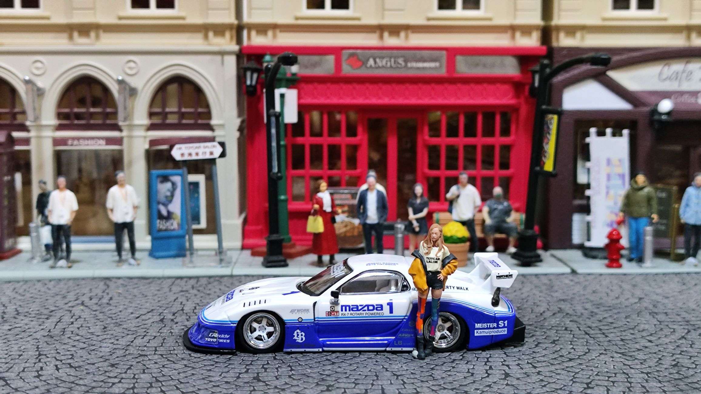 INNO64 LBWK RX-7 (FD3S) LB-Super Silhouette Hong Kong Toycar Salon 2024 Special Edition