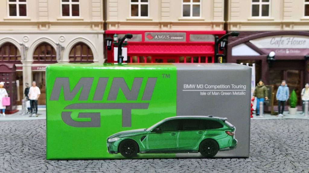 MINI GT BMW M3 Competition Touring Isle of Man Green Metallic