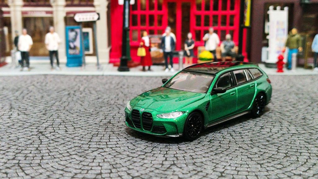 MINI GT BMW M3 Competition Touring Isle of Man Green Metallic