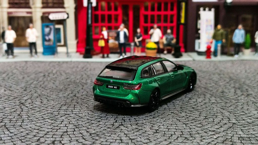 MINI GT BMW M3 Competition Touring Isle of Man Green Metallic