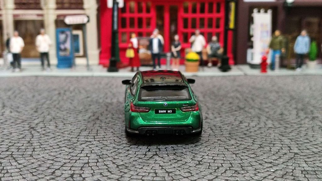 MINI GT BMW M3 Competition Touring Isle of Man Green Metallic