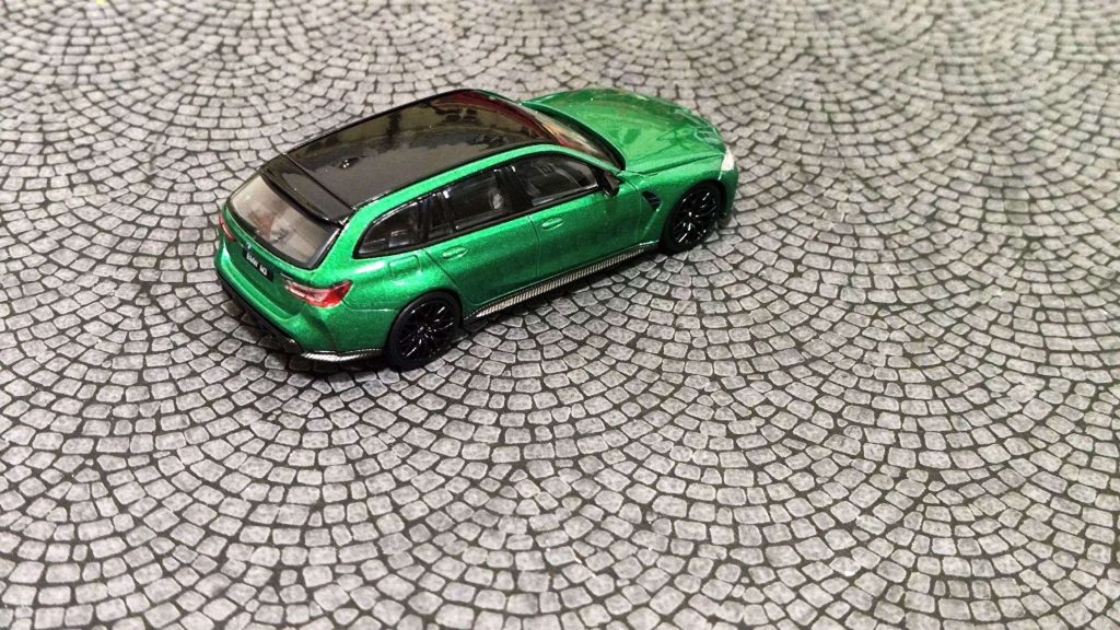MINI GT BMW M3 Competition Touring Isle of Man Green Metallic