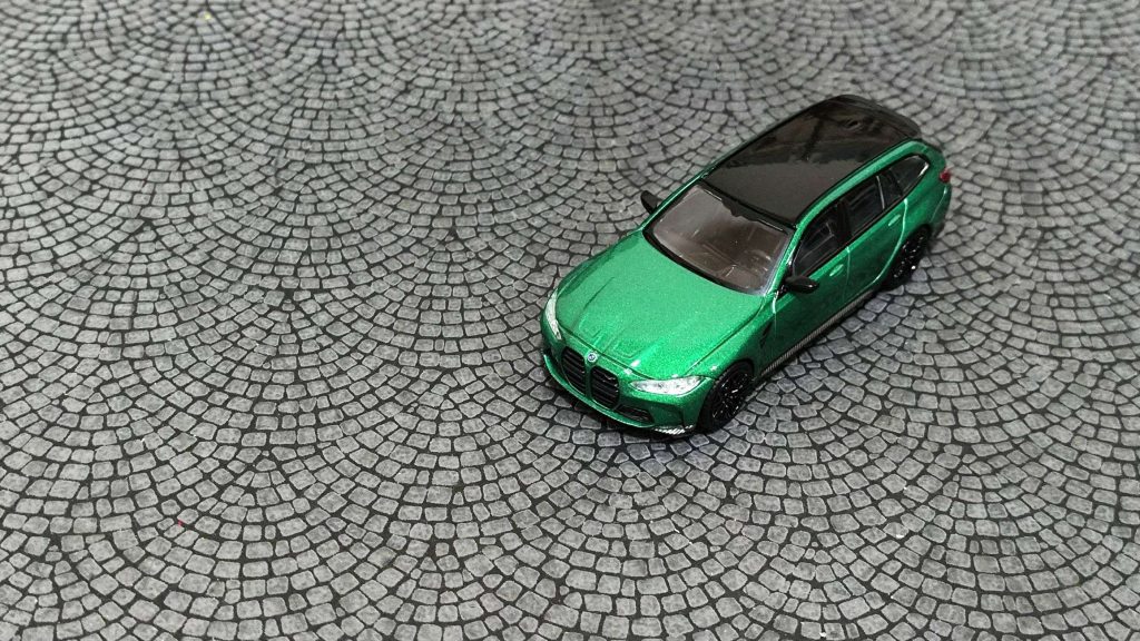 MINI GT BMW M3 Competition Touring Isle of Man Green Metallic