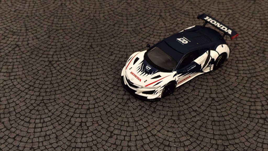 MINI GT Honda NSX GT3 EVO AlphaTauri 2023 Red Bull Formula Nurburgring
