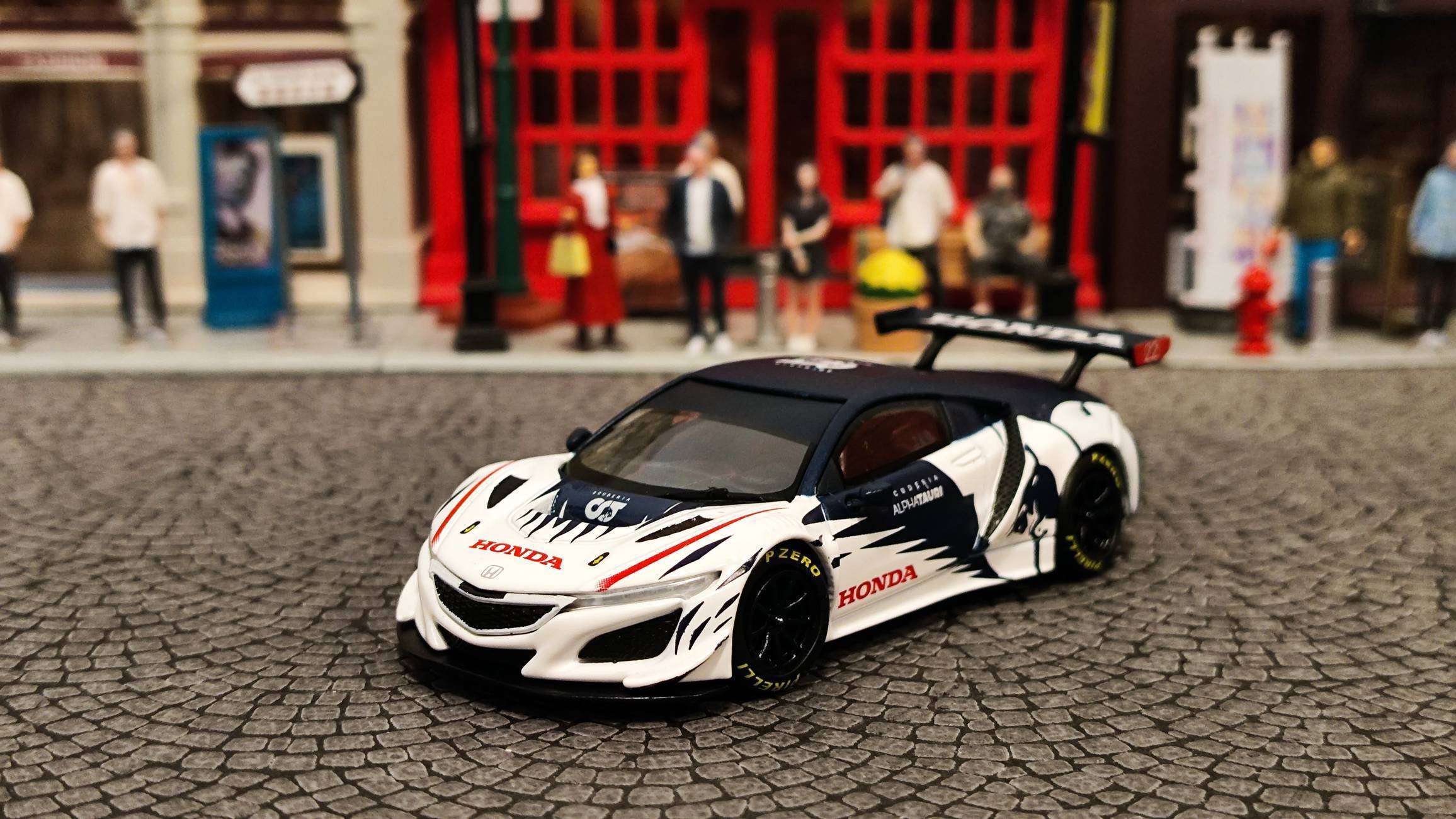 MINI GT Honda NSX GT3 EVO AlphaTauri 2023 Red Bull Formula Nurburgring