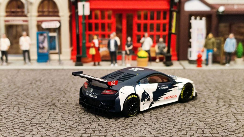 MINI GT Honda NSX GT3 EVO AlphaTauri 2023 Red Bull Formula Nurburgring