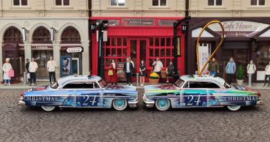 MINI GT Lincoln Capri Christmas Hot Rod by Tim Sadchikov