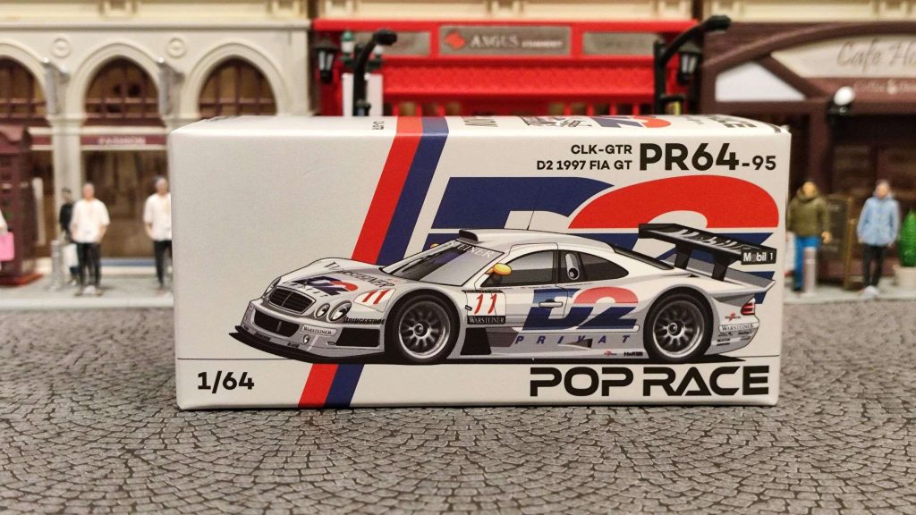 POP RACE Mercedes-Benz CLK-GTR D2 1997 FIA GT
